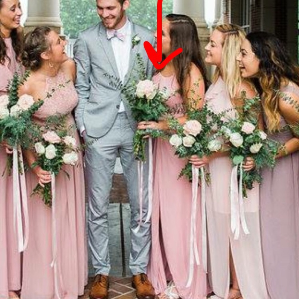 Blush Bridesmaid dress